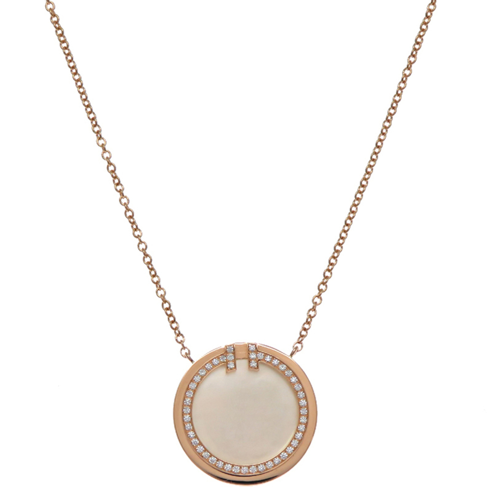 TIFFANY & CO. Gold Diamond Necklace
